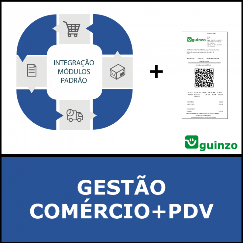 sistemapadraocompletopdv-guinzo Produto ERP Empresarial + PDV
