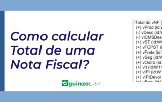 Imagem: Como calcular total de uma nota fiscal, quais são os valores que devem ser considerados.