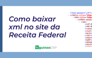 Imagem: Como baixar xml no site da Receita Federal
