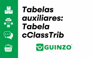 Tabelas auxiliares: Tabela cClassTrib